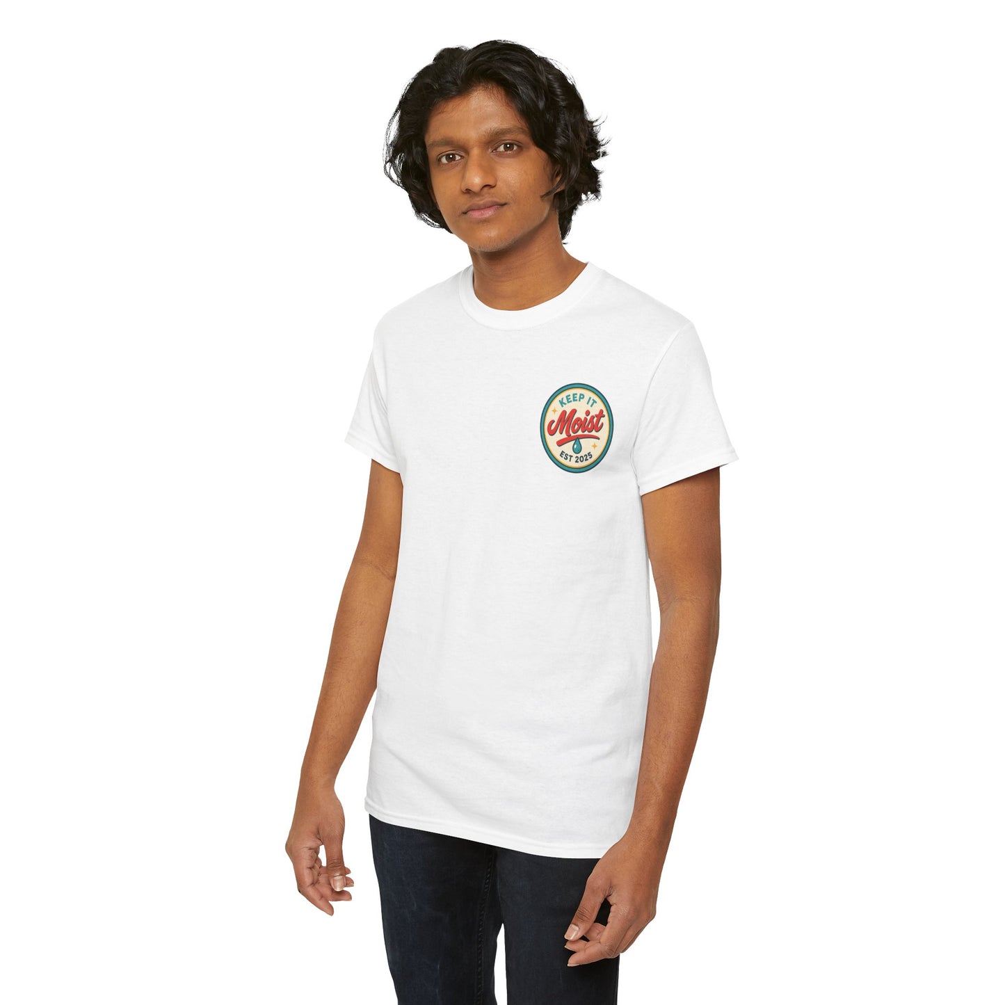 Keep It Moist Tee - Fun Unisex Jersey Shirt, Perfect for Summer Concerts, Birthdays, BBQs, Casual Wear, Gift Idea