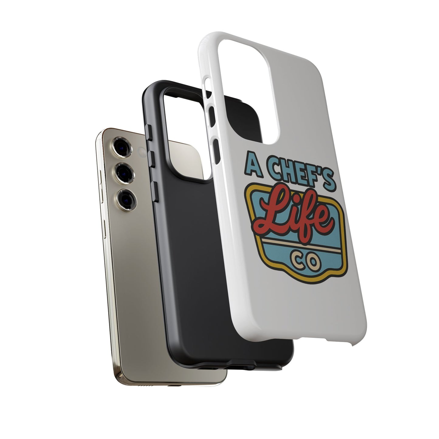Chef Phone Case, Culinary Gift, Foodie Accessory, A Chef's Life, Kitchen Decor, Durable Phone Cover