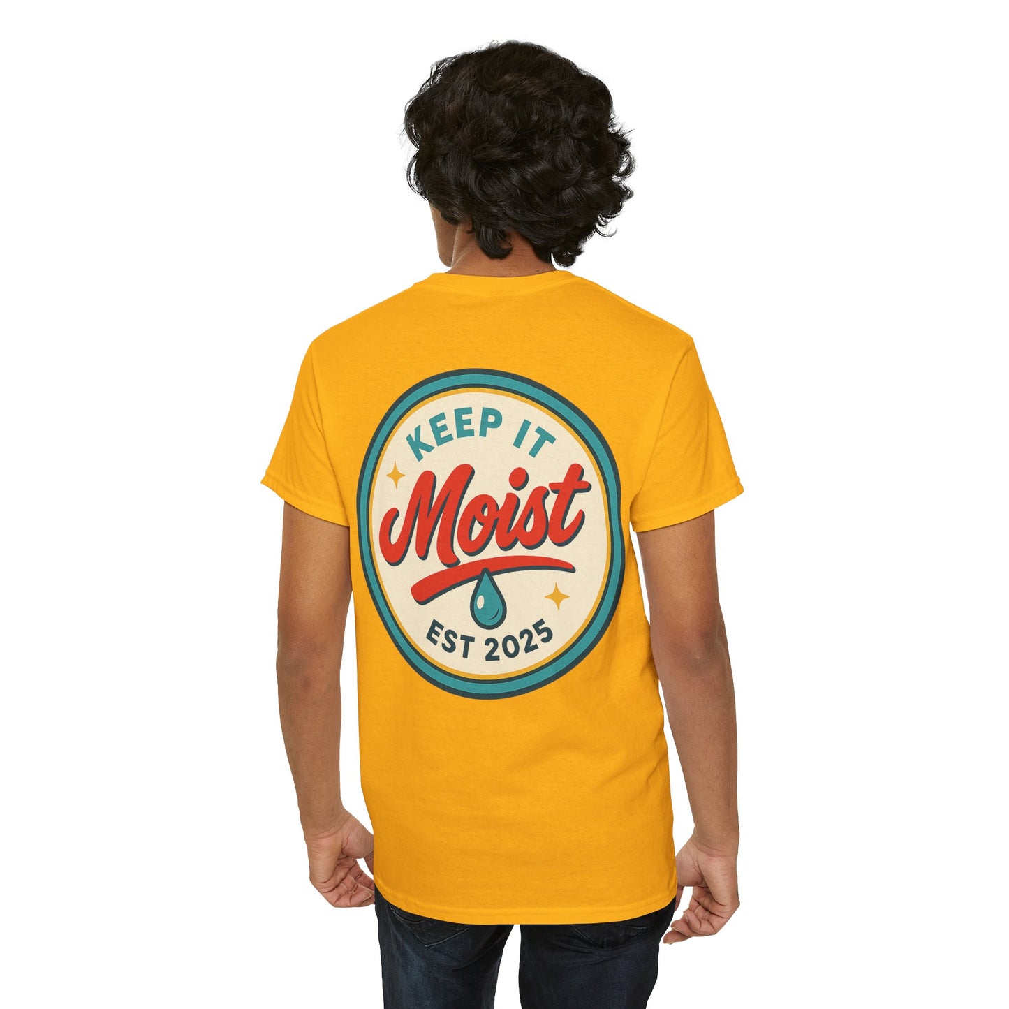 Keep It Moist Tee - Fun Unisex Jersey Shirt, Perfect for Summer Concerts, Birthdays, BBQs, Casual Wear, Gift Idea
