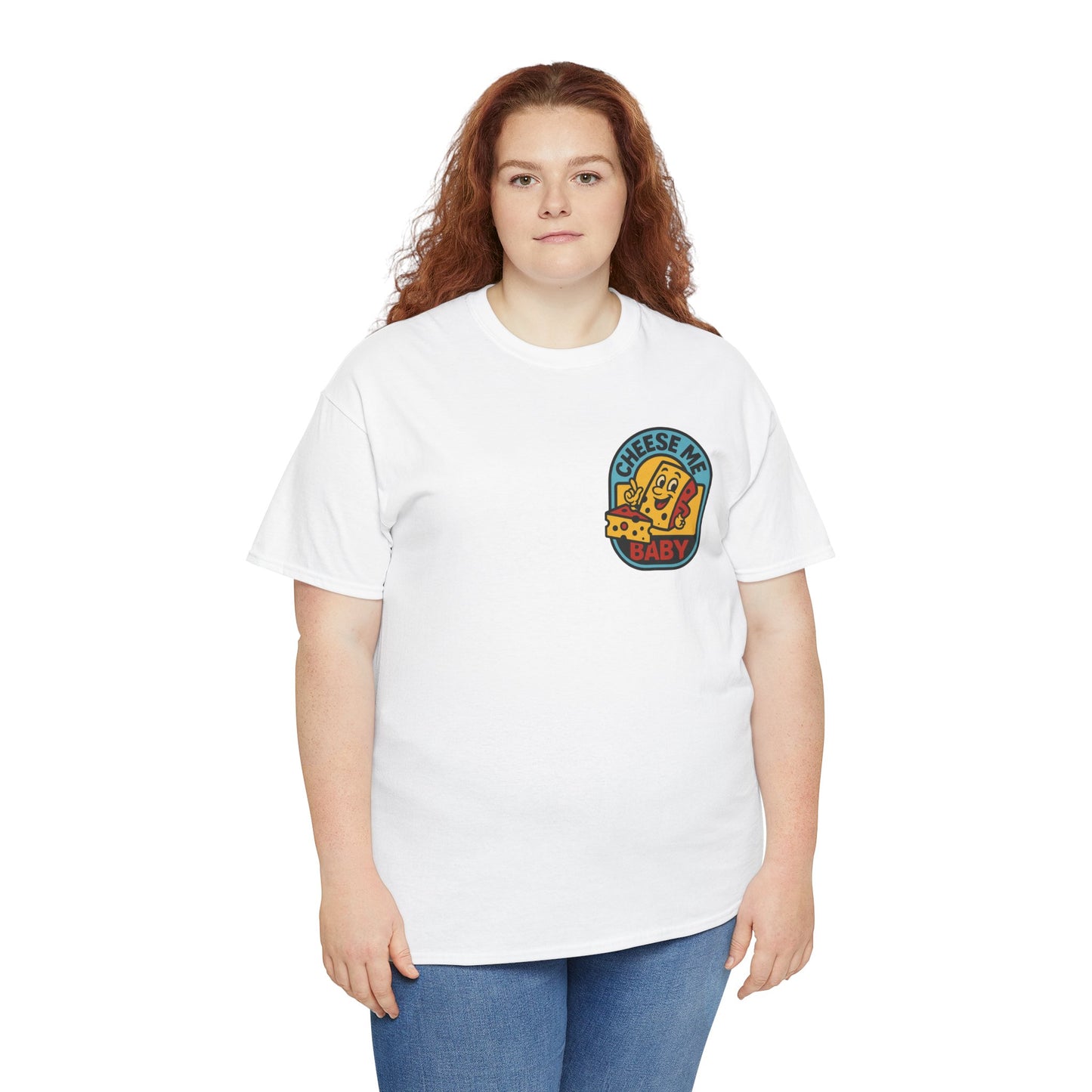 Cheesy Humor Unisex Tee | Cute Graphic Tee for Cheese Lovers | Gifts for Foodies, Fun Party Shirt, Casual Wear