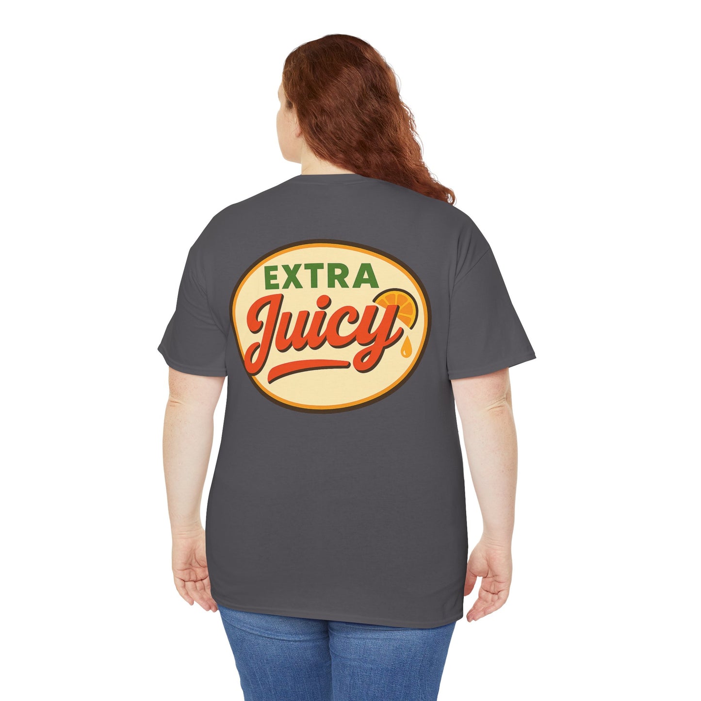 Extra Juicy Unisex T-Shirt, Retro Tee, Summer Style Shirt, Casual Wear, Gift for Fruit Lovers, Graphic Tee