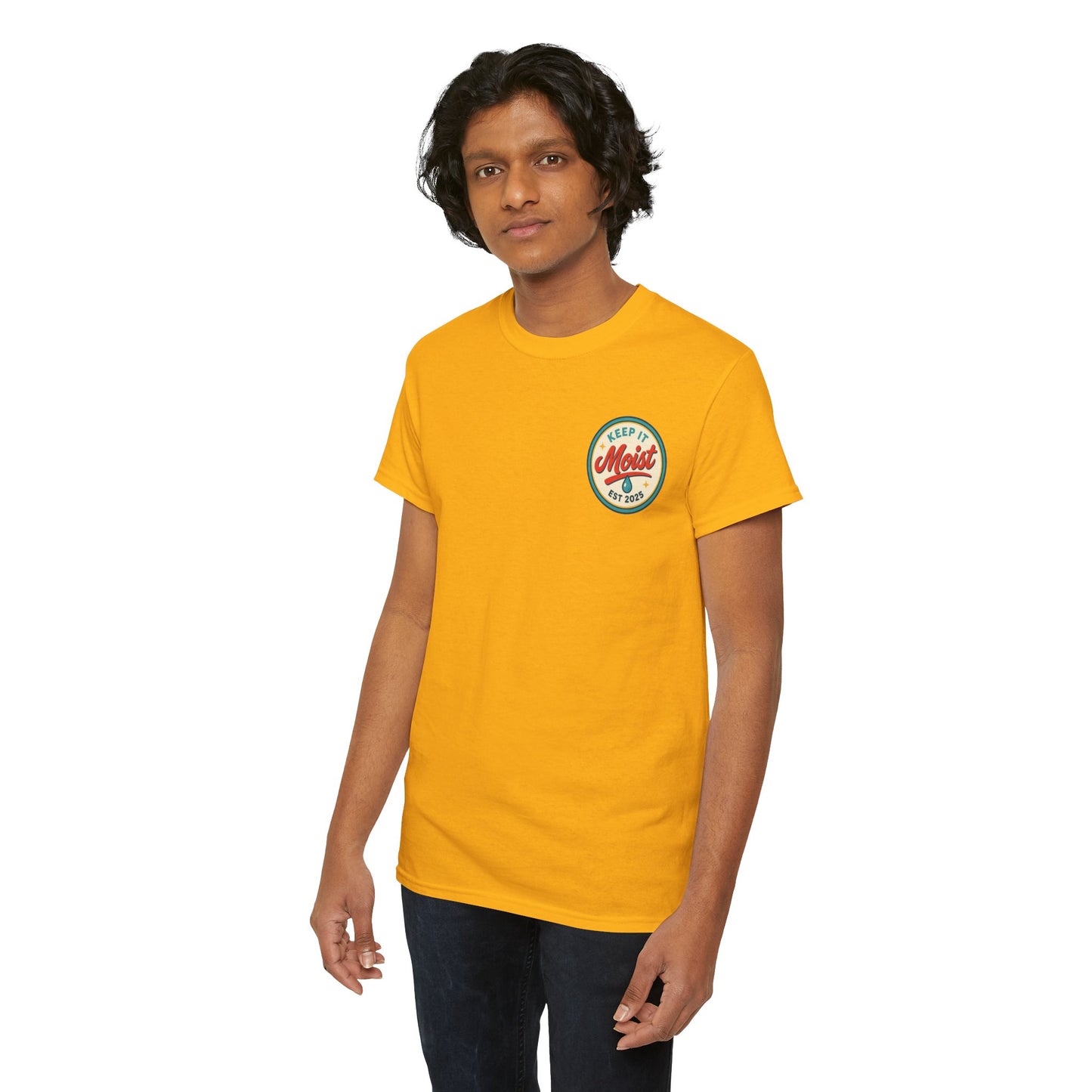 Keep It Moist Tee - Fun Unisex Jersey Shirt, Perfect for Summer Concerts, Birthdays, BBQs, Casual Wear, Gift Idea