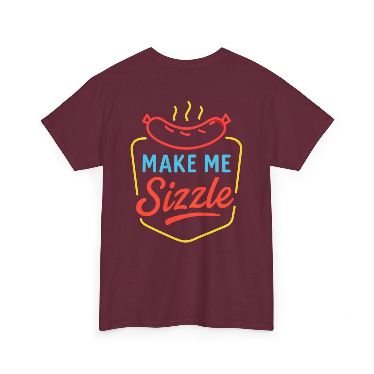 Sizzling Unisex Tee - Fun Summer BBQ Shirt, Gift for Grill Lovers, Casual Summer Wear, Birthday, Outdoor Gatherings