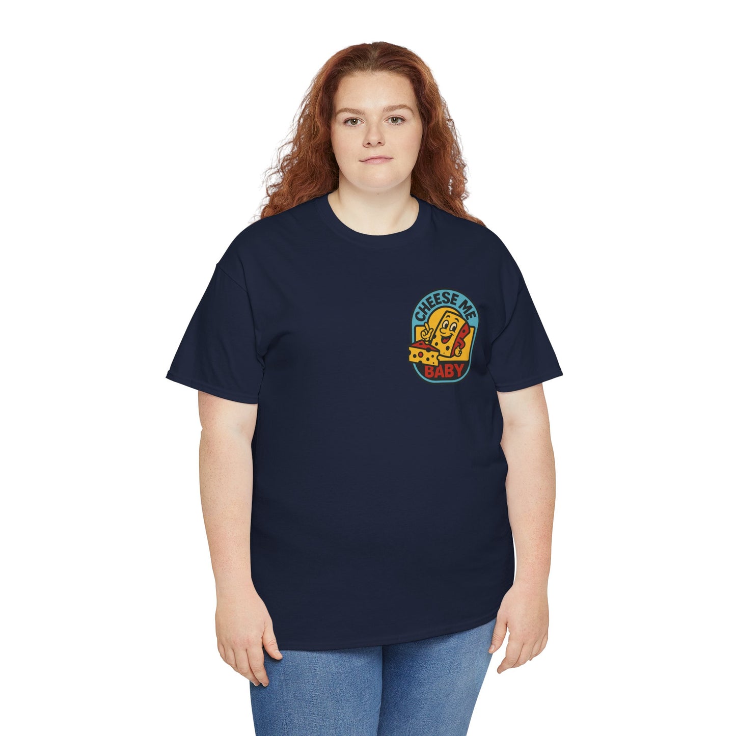 Cheesy Humor Unisex Tee | Cute Graphic Tee for Cheese Lovers | Gifts for Foodies, Fun Party Shirt, Casual Wear