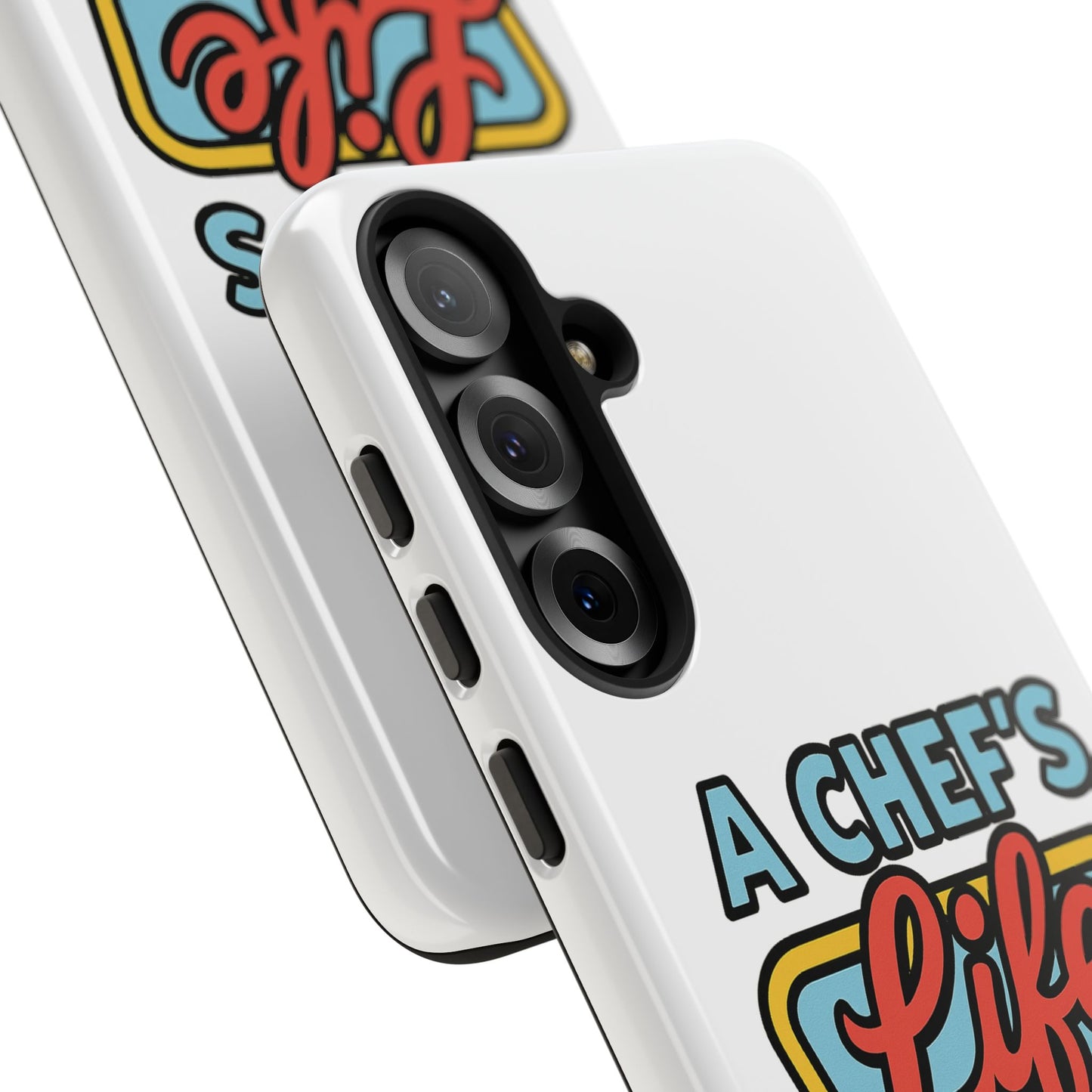 Chef Phone Case, Culinary Gift, Foodie Accessory, A Chef's Life, Kitchen Decor, Durable Phone Cover