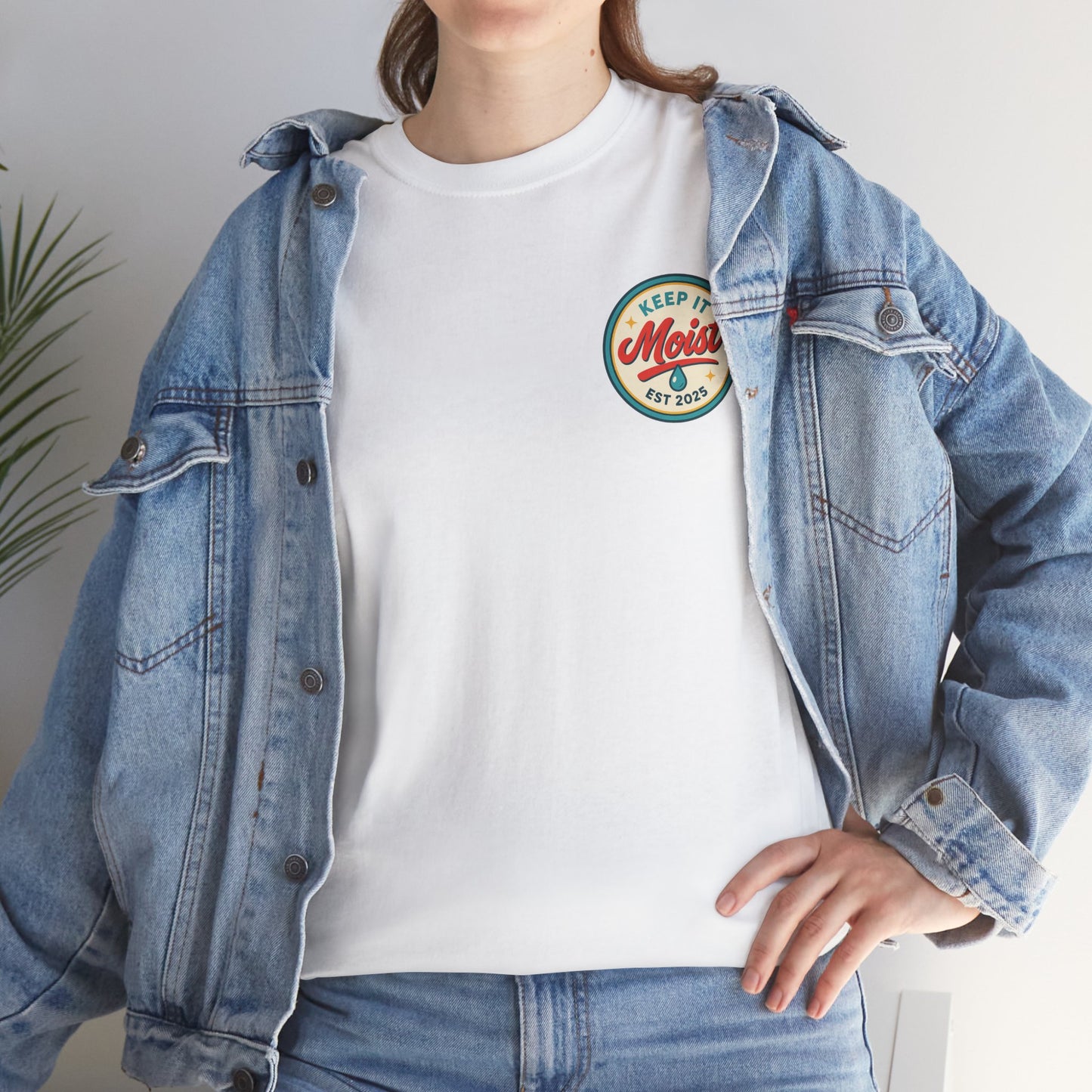Keep It Moist Tee - Fun Unisex Jersey Shirt, Perfect for Summer Concerts, Birthdays, BBQs, Casual Wear, Gift Idea