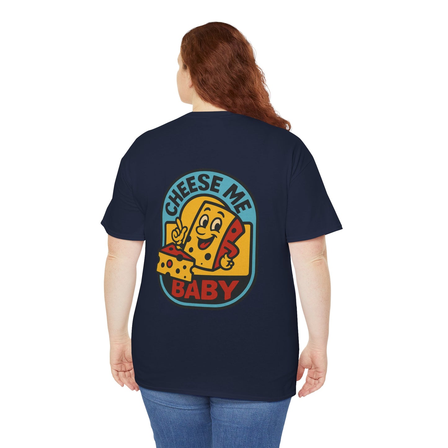 Cheesy Humor Unisex Tee | Cute Graphic Tee for Cheese Lovers | Gifts for Foodies, Fun Party Shirt, Casual Wear