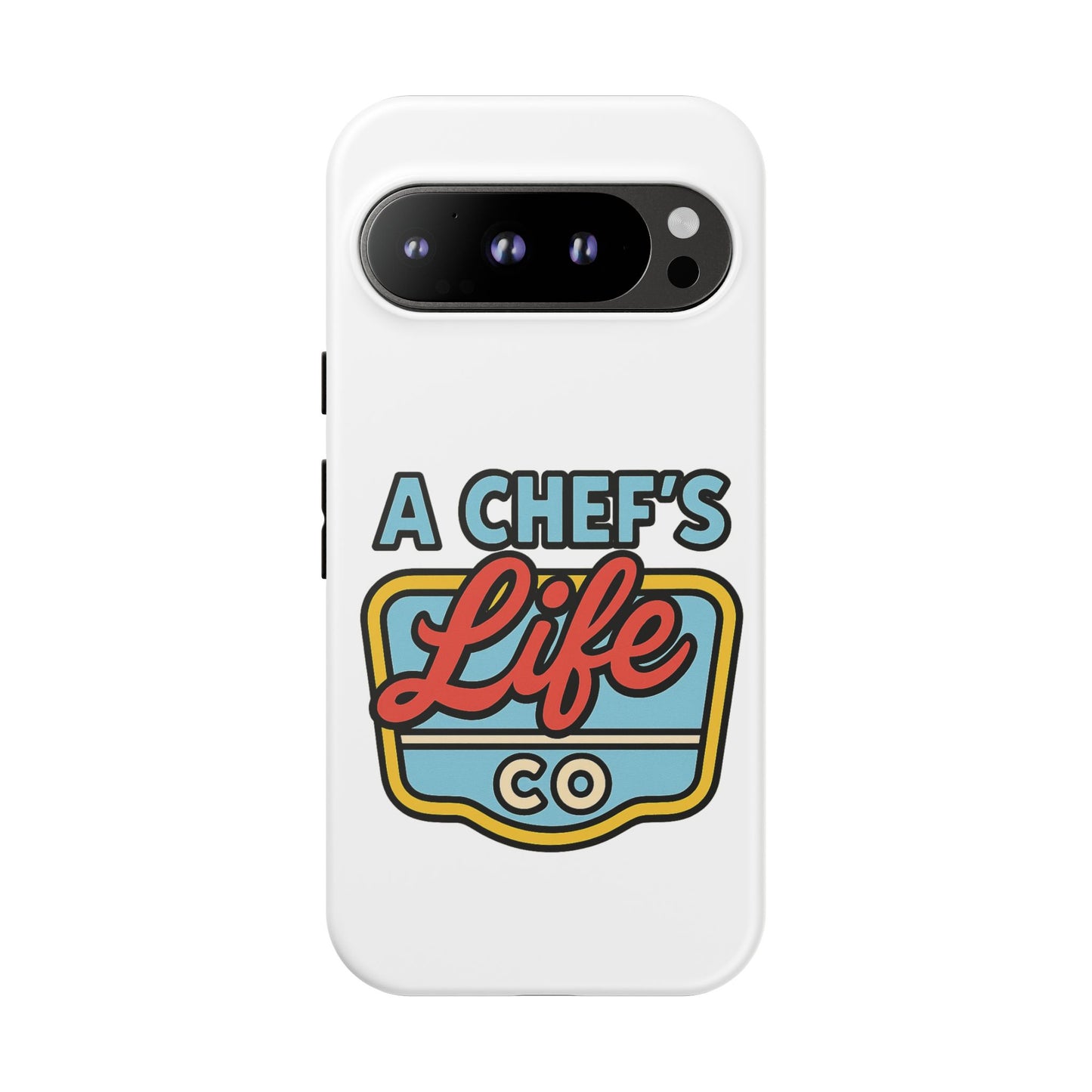 Chef Phone Case, Culinary Gift, Foodie Accessory, A Chef's Life, Kitchen Decor, Durable Phone Cover