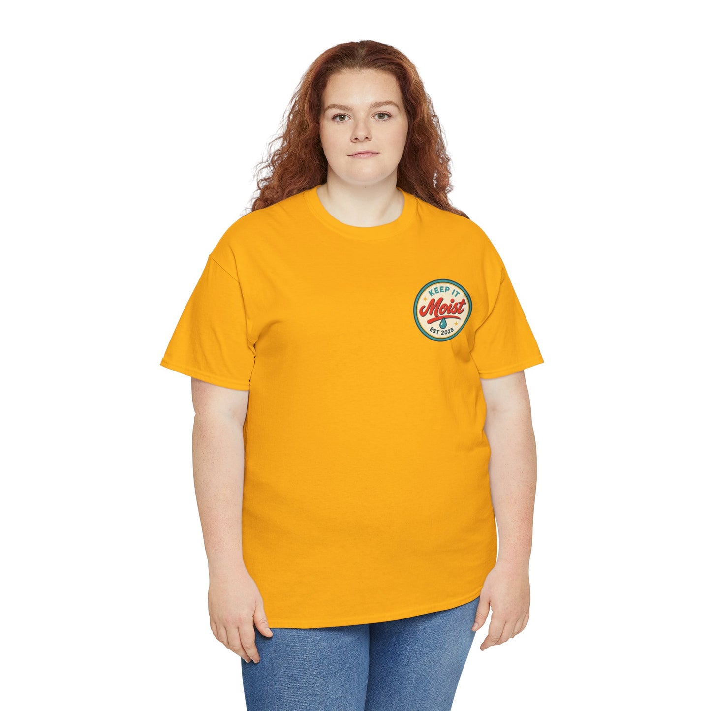 Keep It Moist Tee - Fun Unisex Jersey Shirt, Perfect for Summer Concerts, Birthdays, BBQs, Casual Wear, Gift Idea