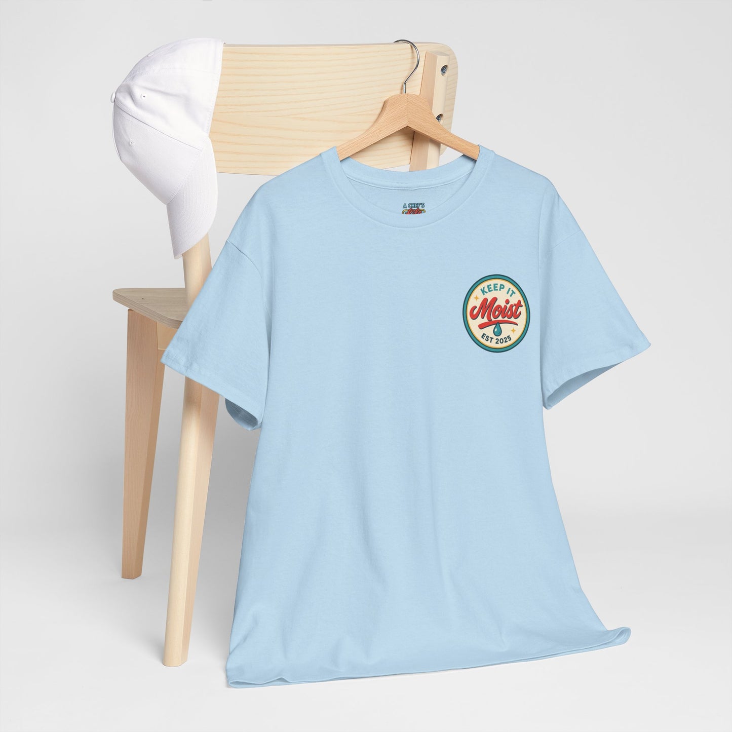 Keep It Moist Tee - Fun Unisex Jersey Shirt, Perfect for Summer Concerts, Birthdays, BBQs, Casual Wear, Gift Idea