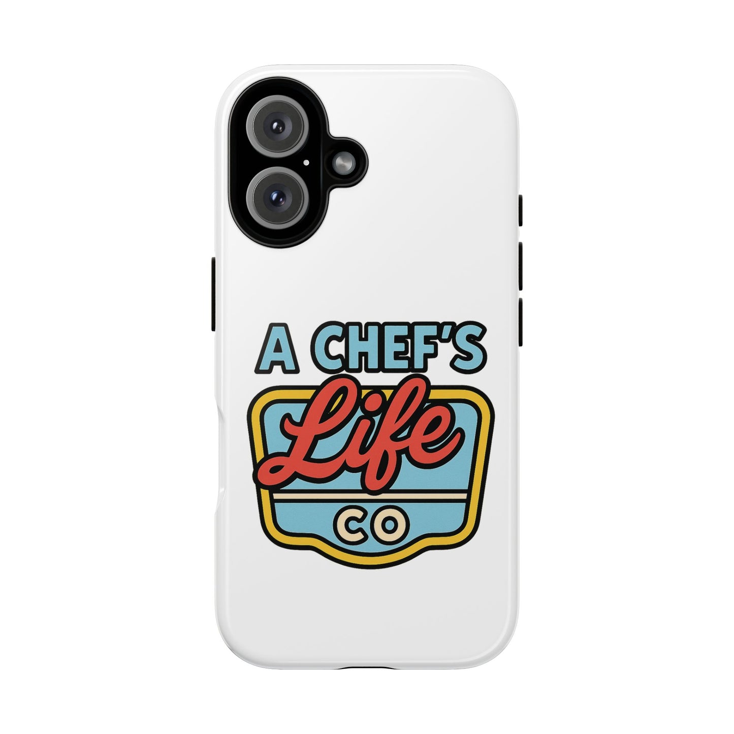 Chef Phone Case, Culinary Gift, Foodie Accessory, A Chef's Life, Kitchen Decor, Durable Phone Cover