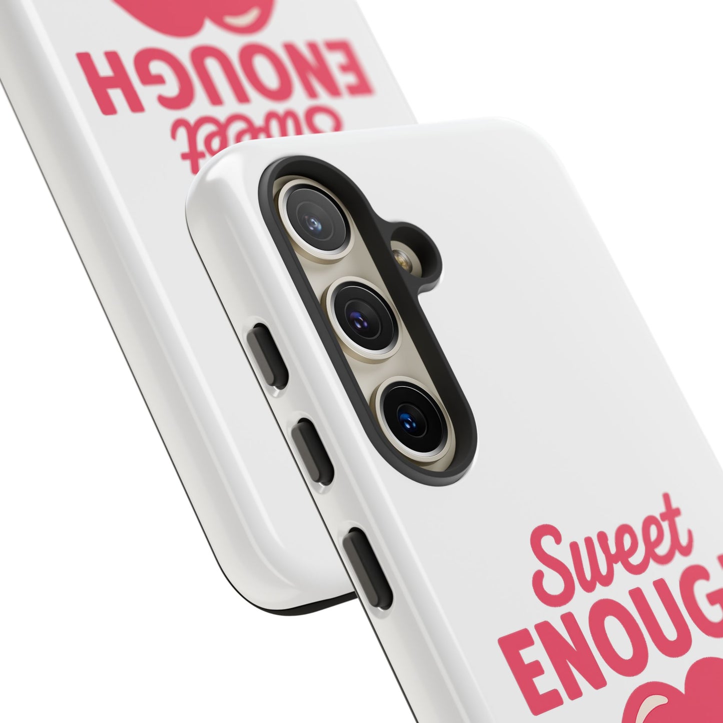 Sweet Enough Phone Case, Cute Gift for Food Lovers, Phone Accessories for Her, Fun Cell Phone Cover, Valentine’s Day Present
