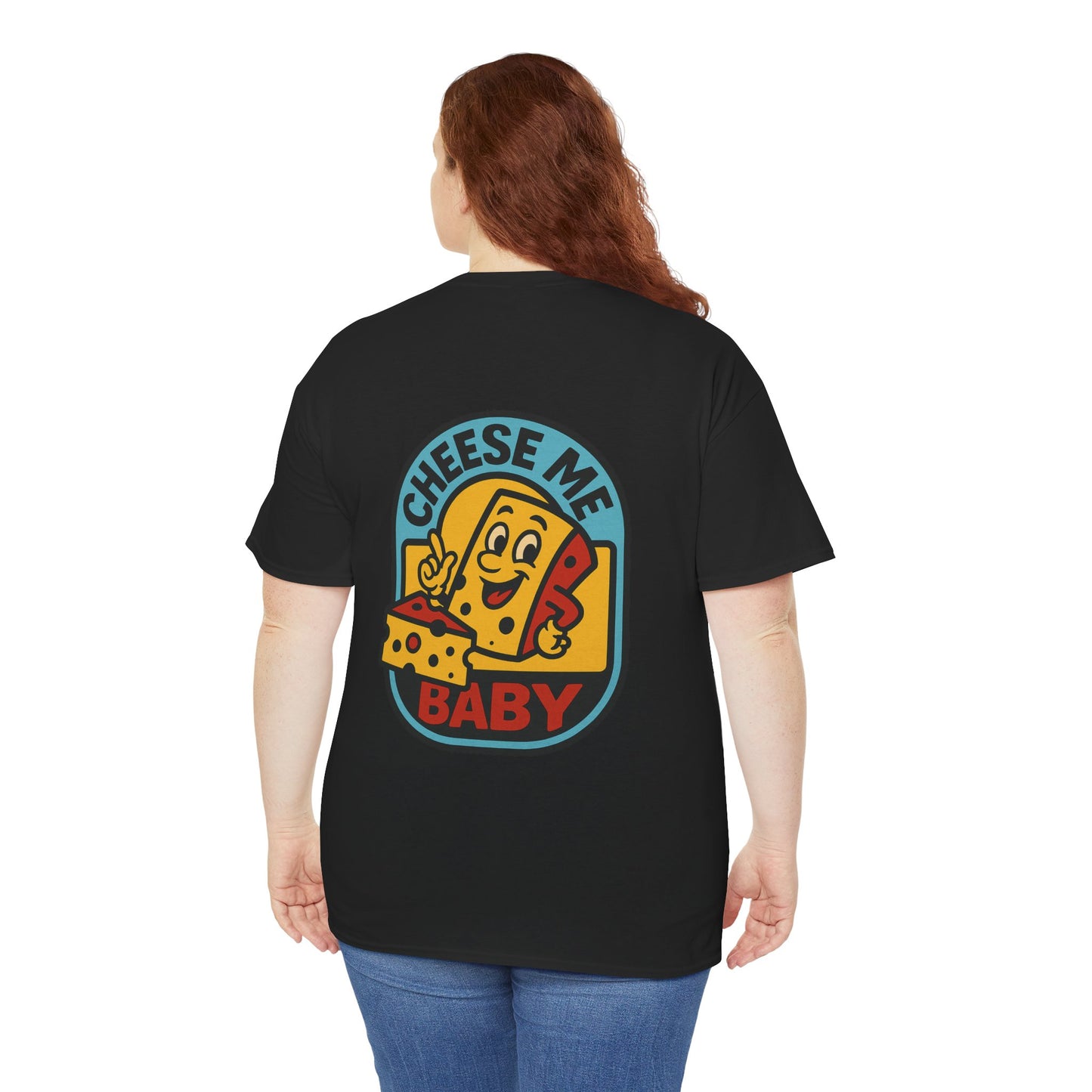 Cheesy Humor Unisex Tee | Cute Graphic Tee for Cheese Lovers | Gifts for Foodies, Fun Party Shirt, Casual Wear