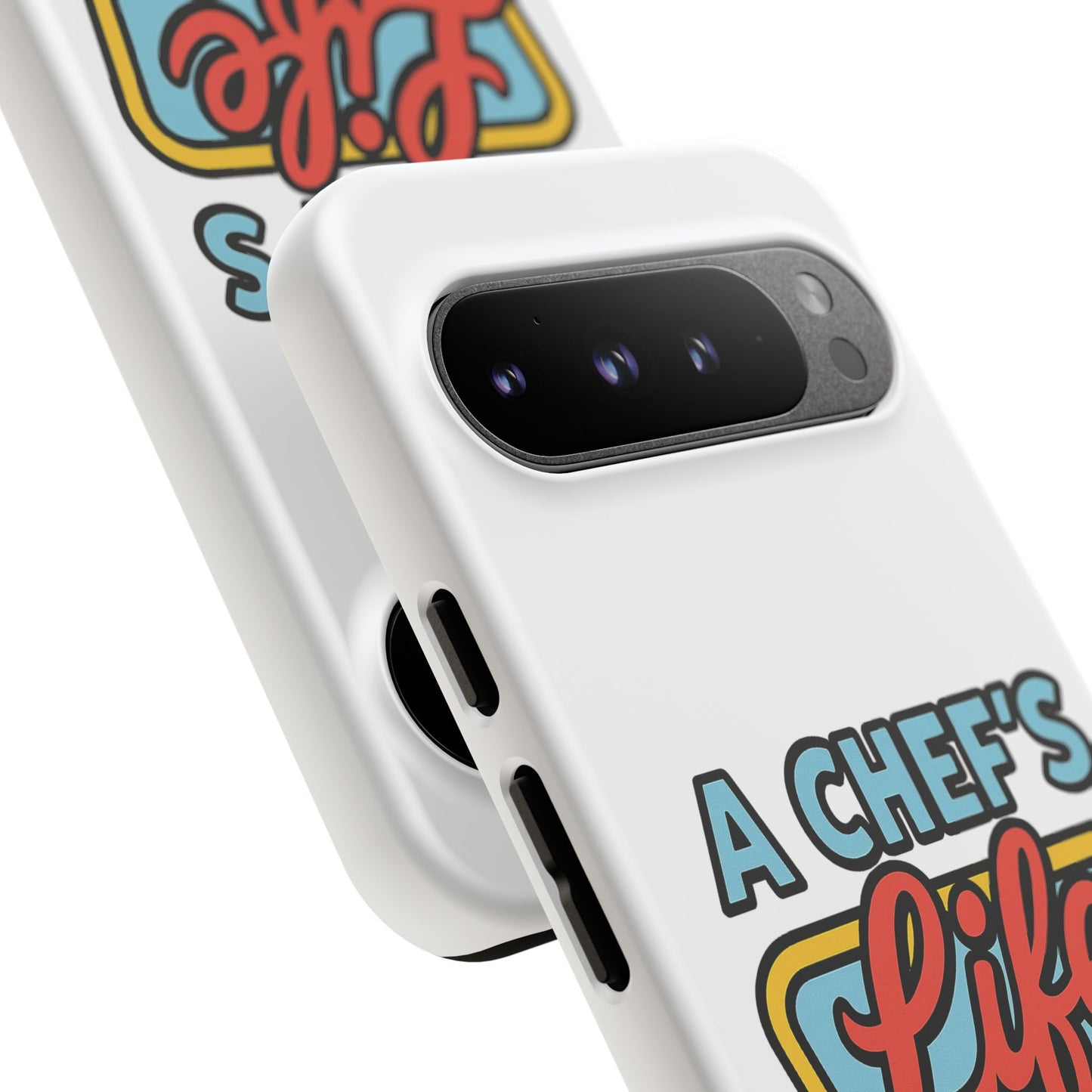 Chef Phone Case, Culinary Gift, Foodie Accessory, A Chef's Life, Kitchen Decor, Durable Phone Cover