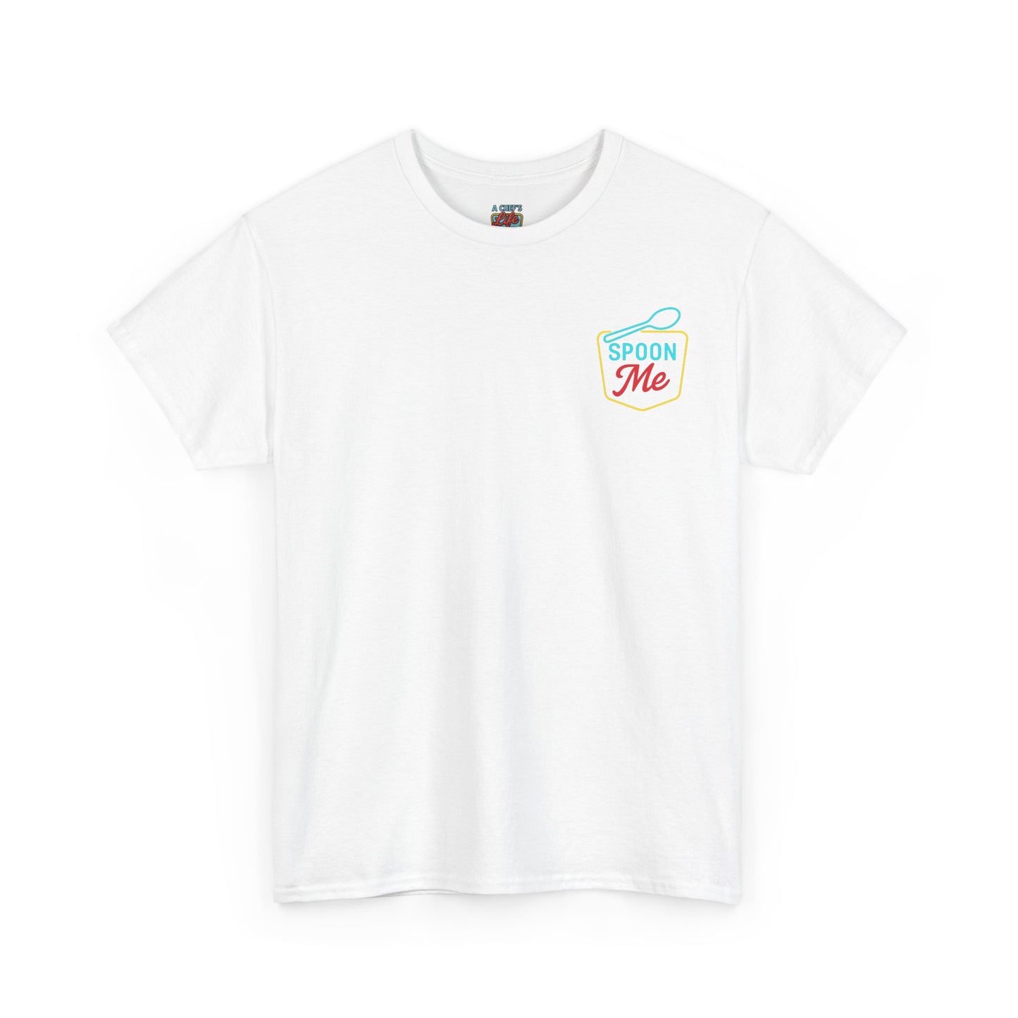 Spoon Me Tee, Fun T-Shirt for Food Lovers, Casual Wear, Birthday Gift, Summer Vibes, Unisex Short Sleeve Shirt