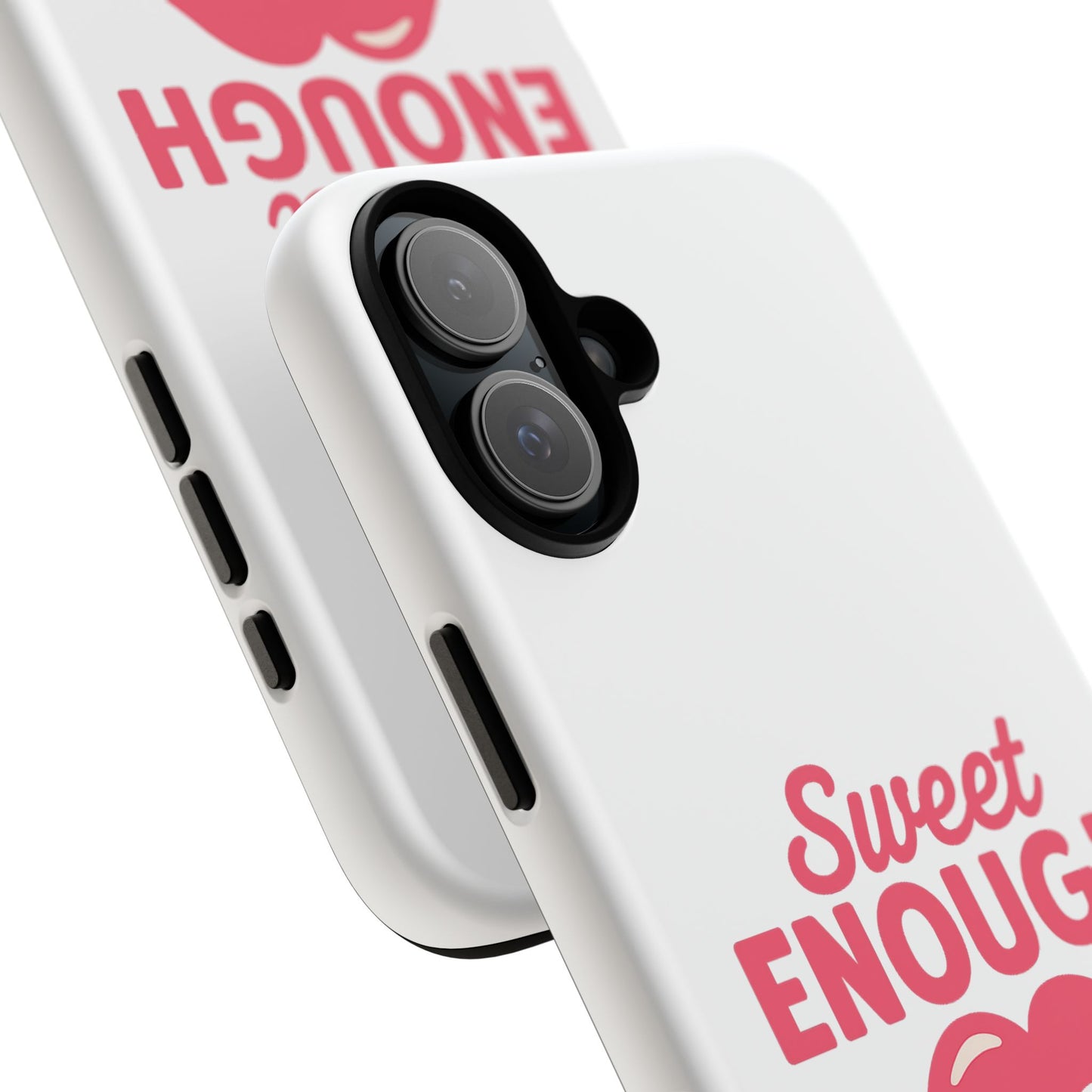 Sweet Enough Phone Case, Cute Gift for Food Lovers, Phone Accessories for Her, Fun Cell Phone Cover, Valentine’s Day Present