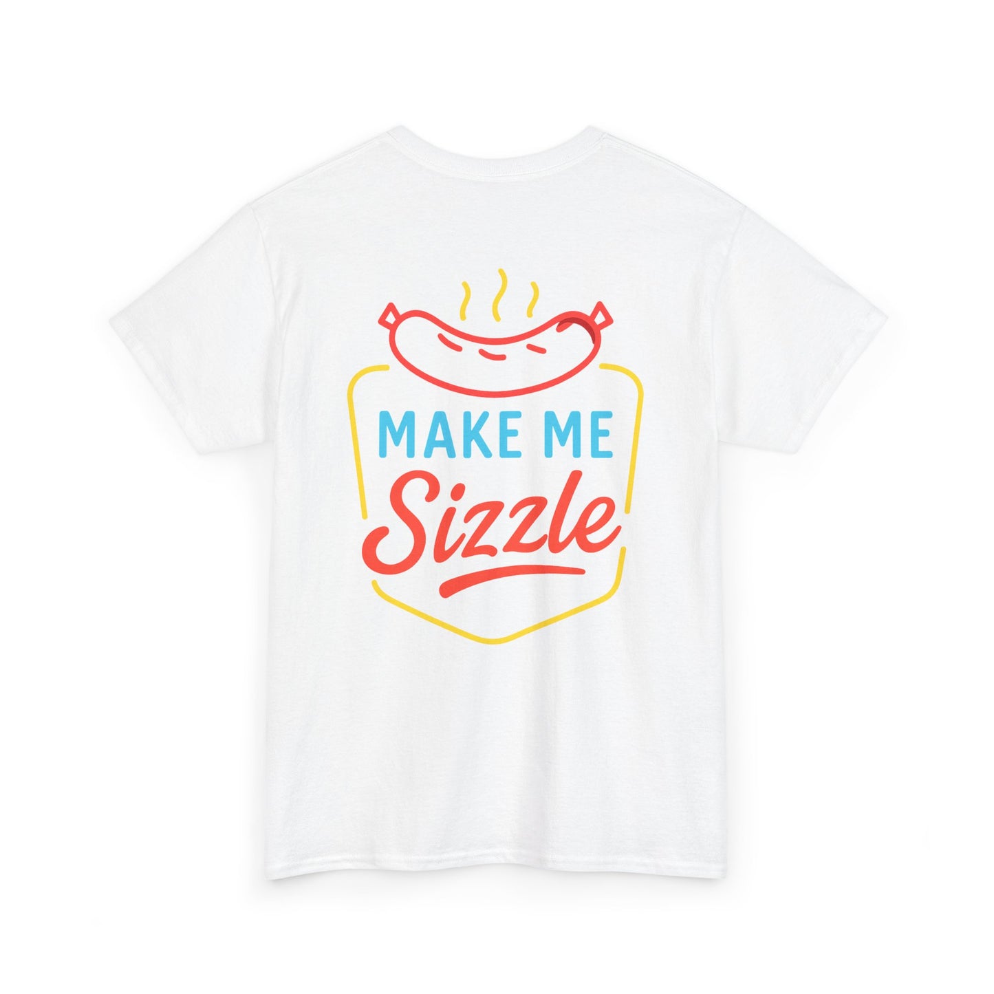 Sizzling Unisex Tee - Fun Summer BBQ Shirt, Gift for Grill Lovers, Casual Summer Wear, Birthday, Outdoor Gatherings