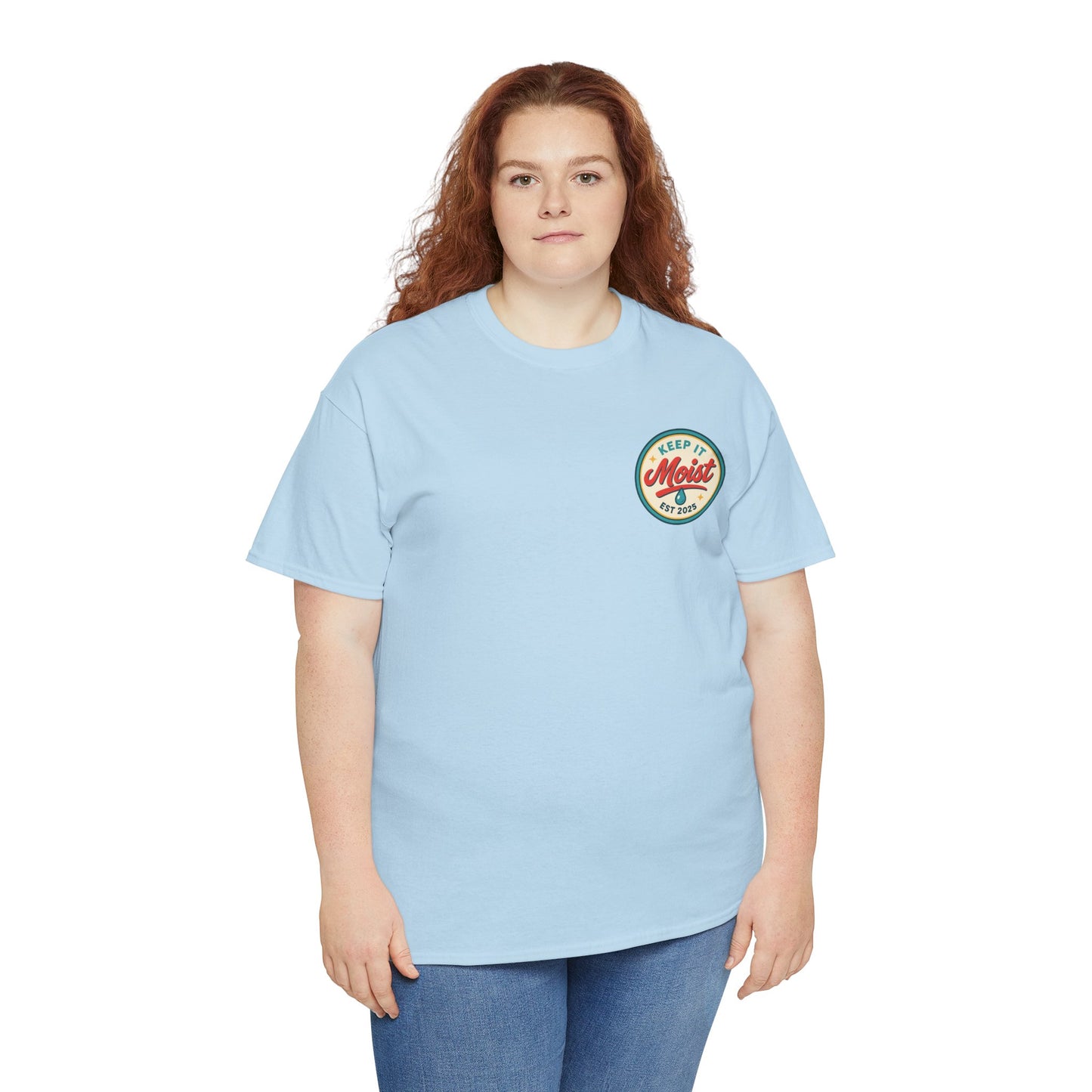 Keep It Moist Tee - Fun Unisex Jersey Shirt, Perfect for Summer Concerts, Birthdays, BBQs, Casual Wear, Gift Idea