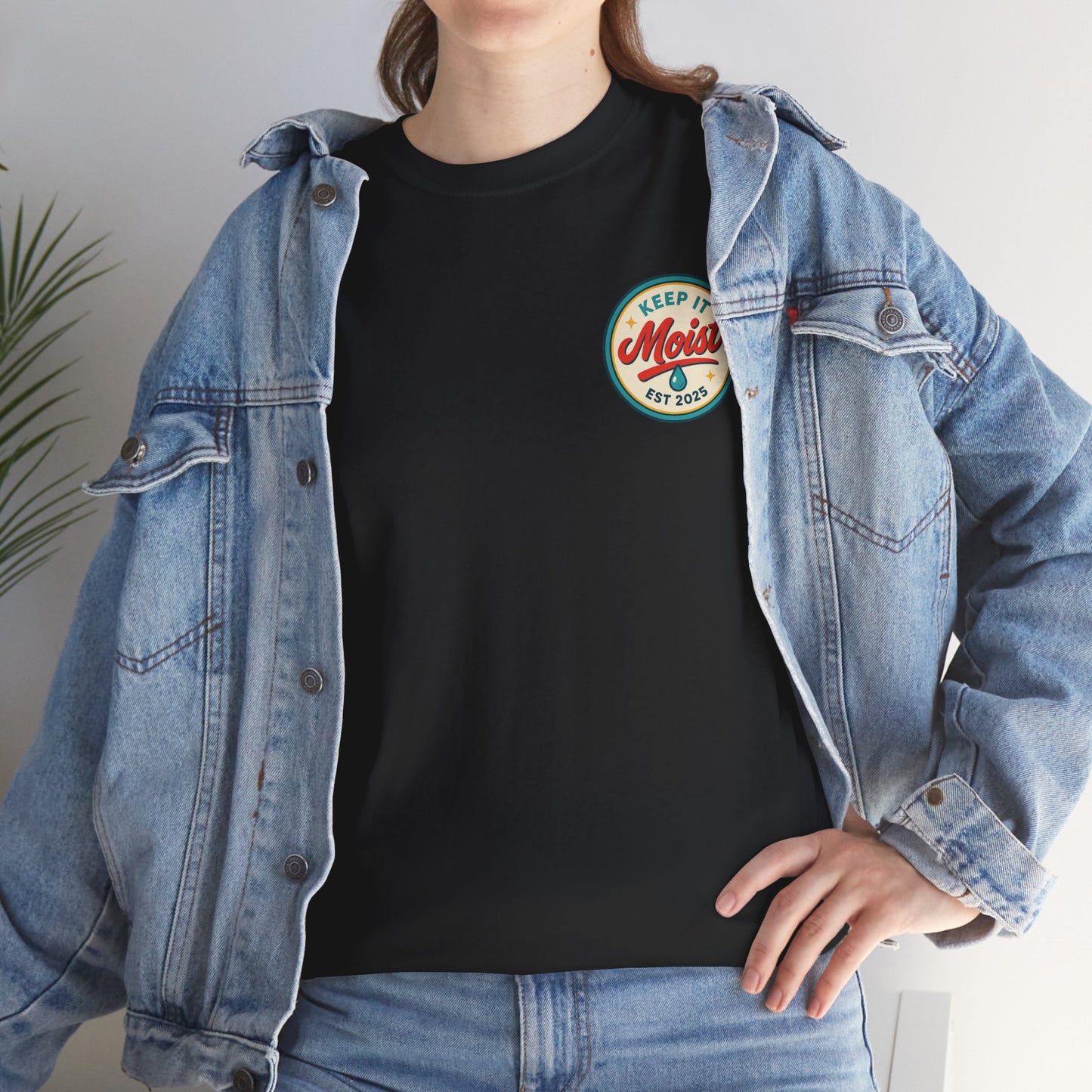Keep It Moist Tee - Fun Unisex Jersey Shirt, Perfect for Summer Concerts, Birthdays, BBQs, Casual Wear, Gift Idea