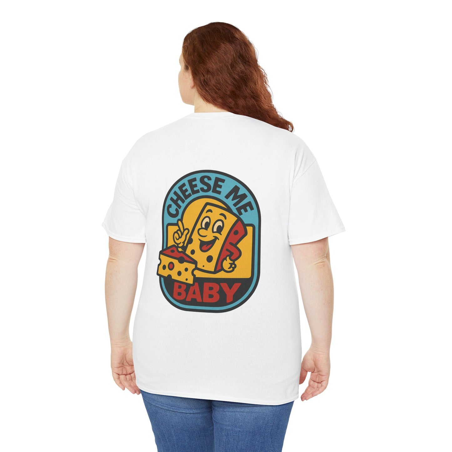 Cheesy Humor Unisex Tee | Cute Graphic Tee for Cheese Lovers | Gifts for Foodies, Fun Party Shirt, Casual Wear