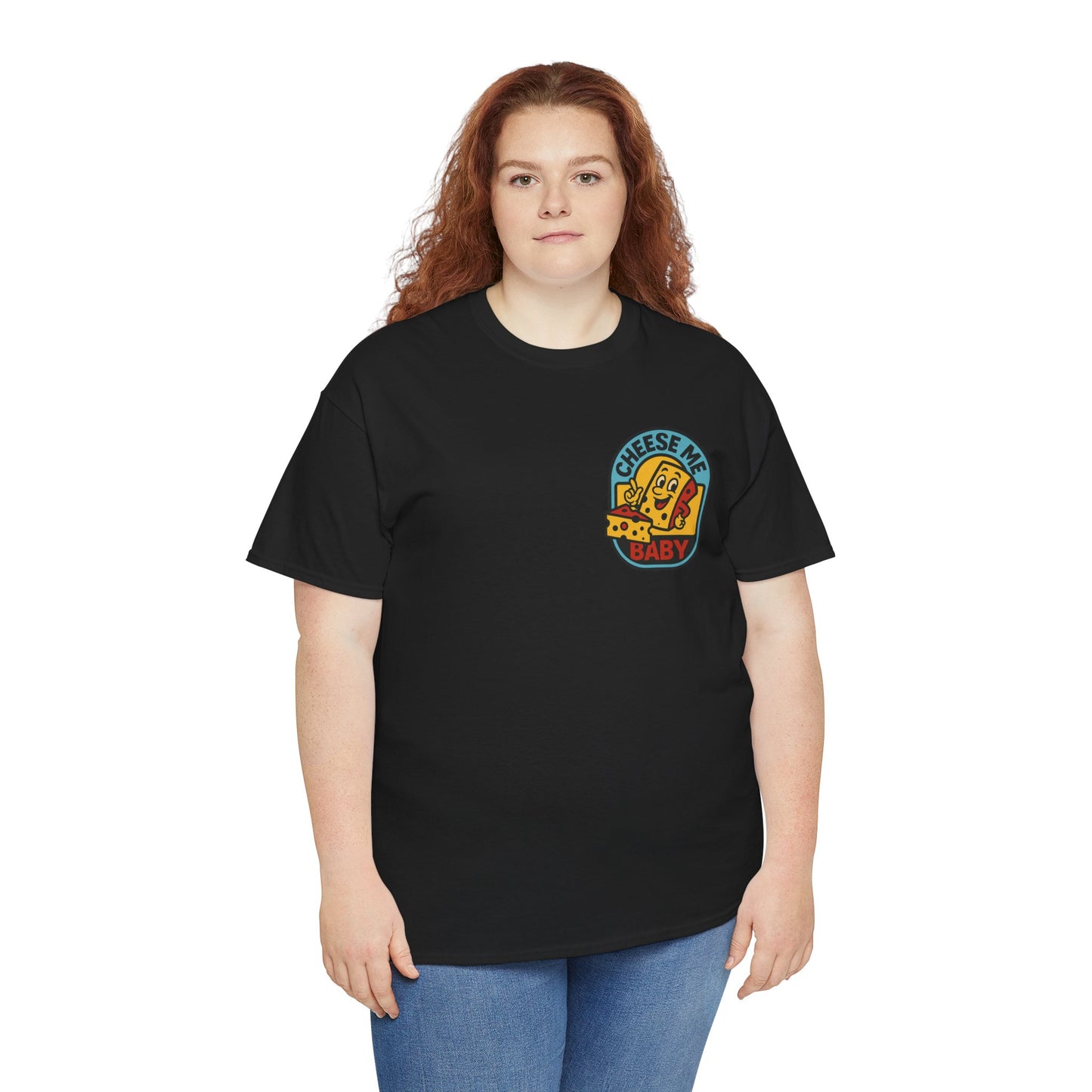 Cheesy Humor Unisex Tee | Cute Graphic Tee for Cheese Lovers | Gifts for Foodies, Fun Party Shirt, Casual Wear