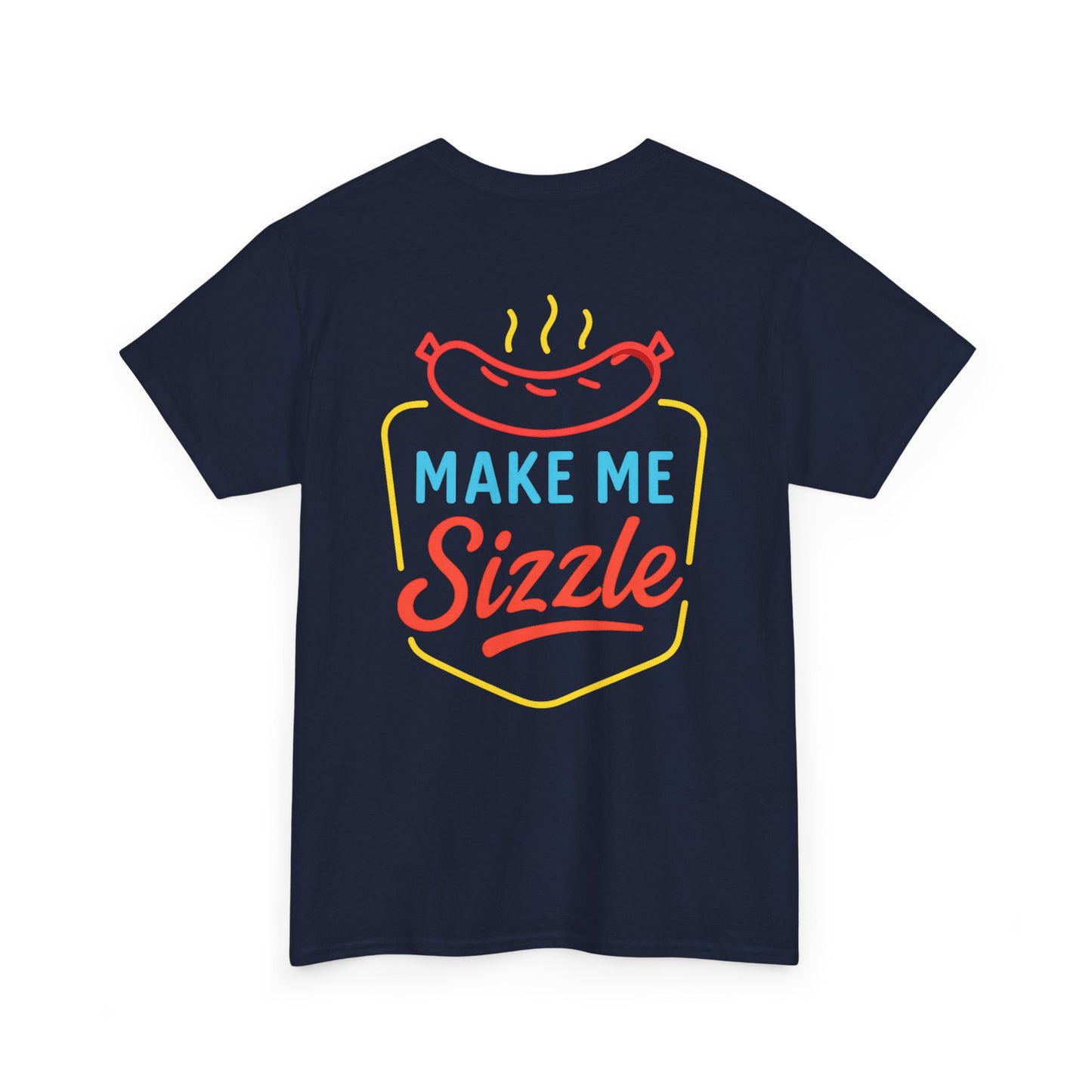 Sizzling Unisex Tee - Fun Summer BBQ Shirt, Gift for Grill Lovers, Casual Summer Wear, Birthday, Outdoor Gatherings