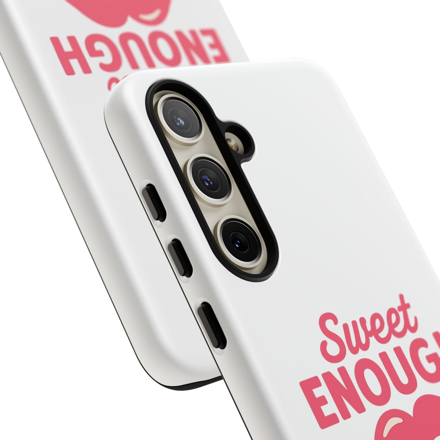 Sweet Enough Phone Case, Cute Gift for Food Lovers, Phone Accessories for Her, Fun Cell Phone Cover, Valentine’s Day Present