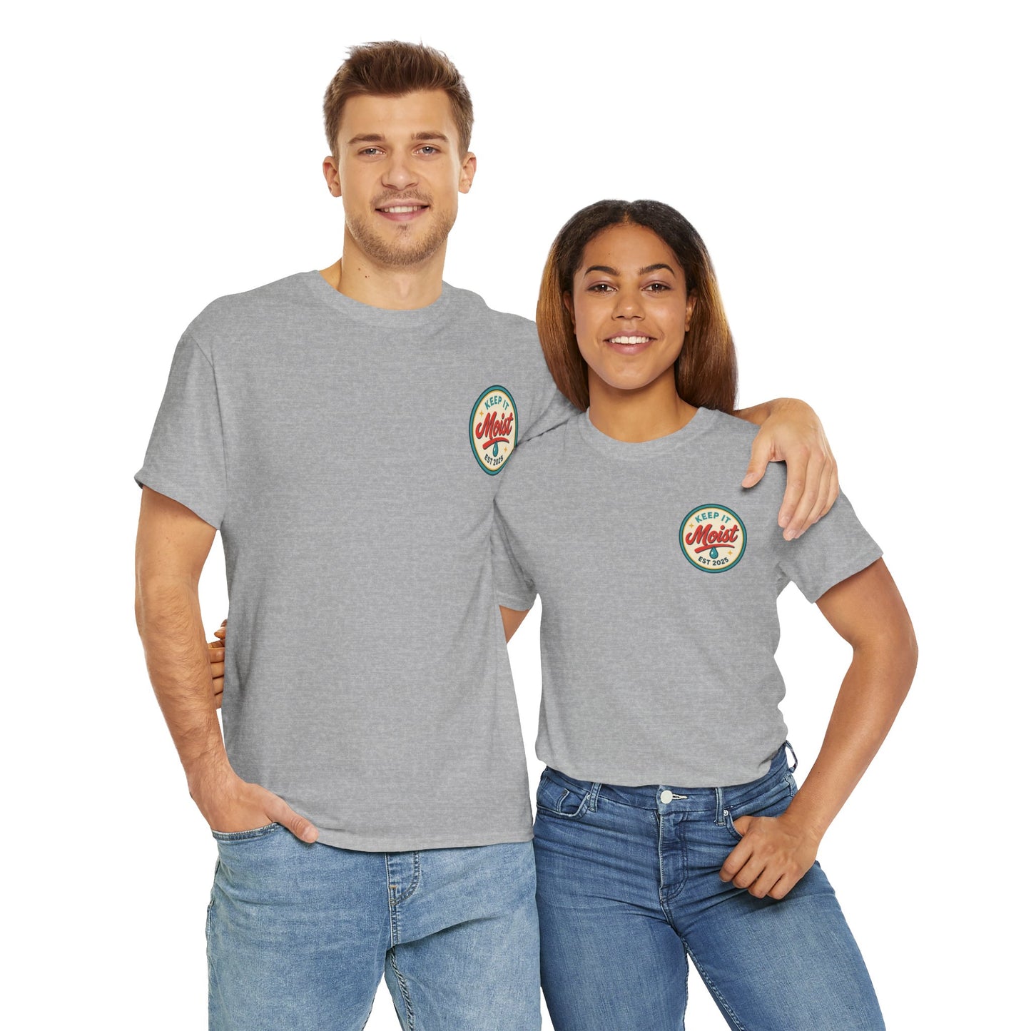 Keep It Moist Tee - Fun Unisex Jersey Shirt, Perfect for Summer Concerts, Birthdays, BBQs, Casual Wear, Gift Idea