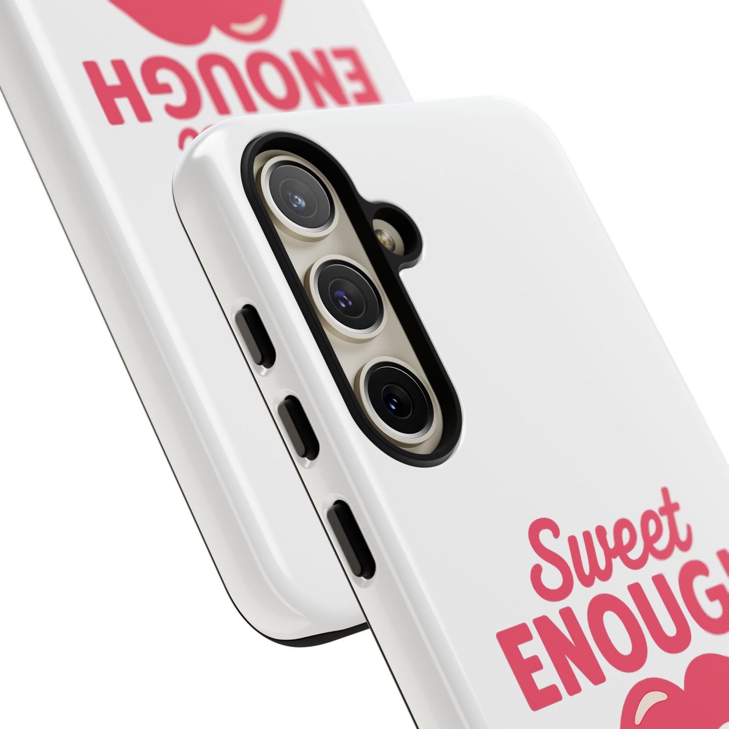 Sweet Enough Phone Case, Cute Gift for Food Lovers, Phone Accessories for Her, Fun Cell Phone Cover, Valentine’s Day Present