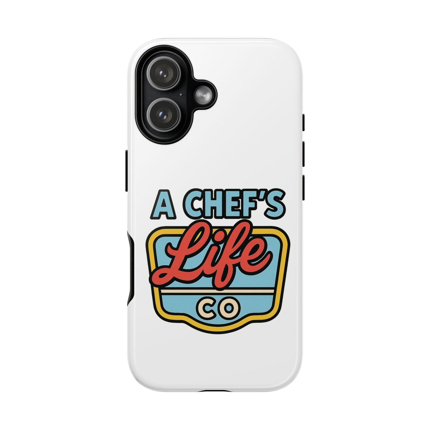 Chef Phone Case, Culinary Gift, Foodie Accessory, A Chef's Life, Kitchen Decor, Durable Phone Cover