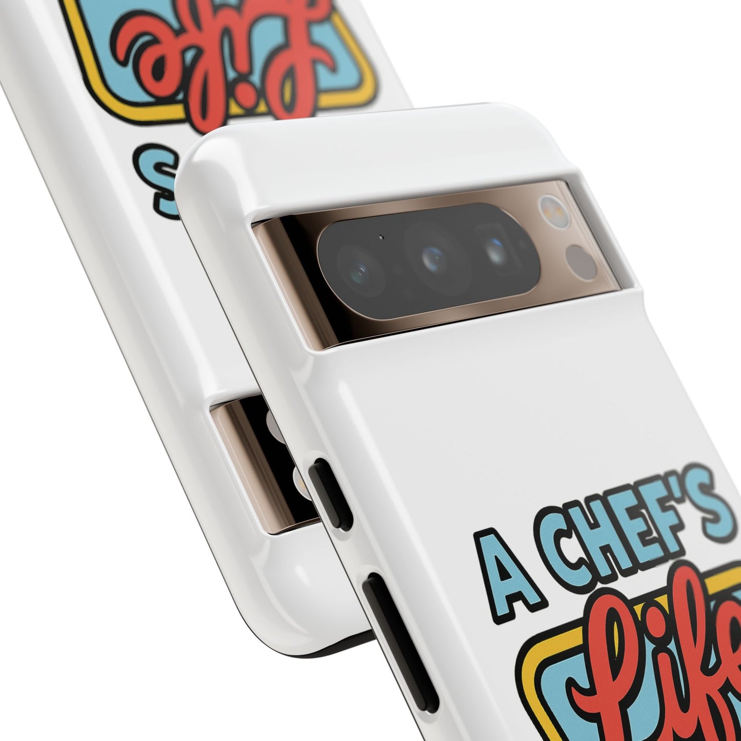 Chef Phone Case, Culinary Gift, Foodie Accessory, A Chef's Life, Kitchen Decor, Durable Phone Cover