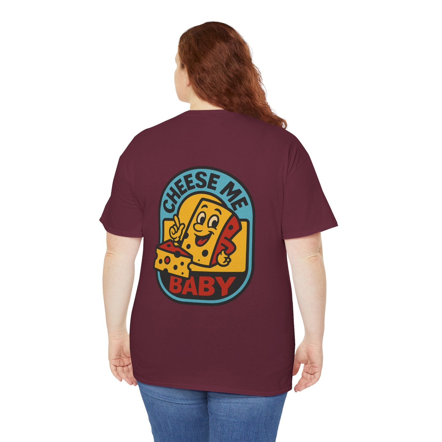 Cheesy Humor Unisex Tee | Cute Graphic Tee for Cheese Lovers | Gifts for Foodies, Fun Party Shirt, Casual Wear