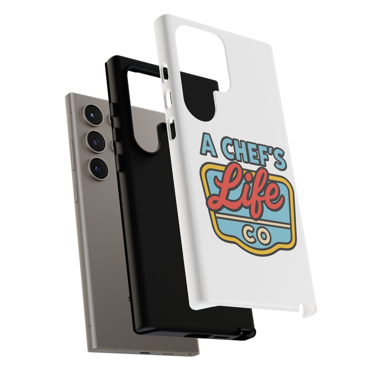 Chef Phone Case, Culinary Gift, Foodie Accessory, A Chef's Life, Kitchen Decor, Durable Phone Cover