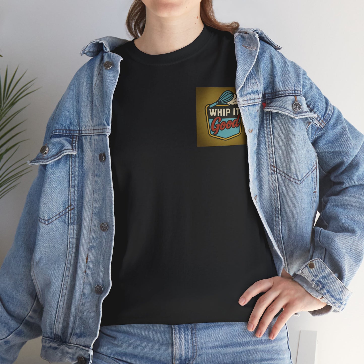 Whip It Good Retro Tee, Fun Graphic T-Shirt, Foodie Gift, Novelty Wear, Kitchen Humor Shirt, Cooking Lover Top