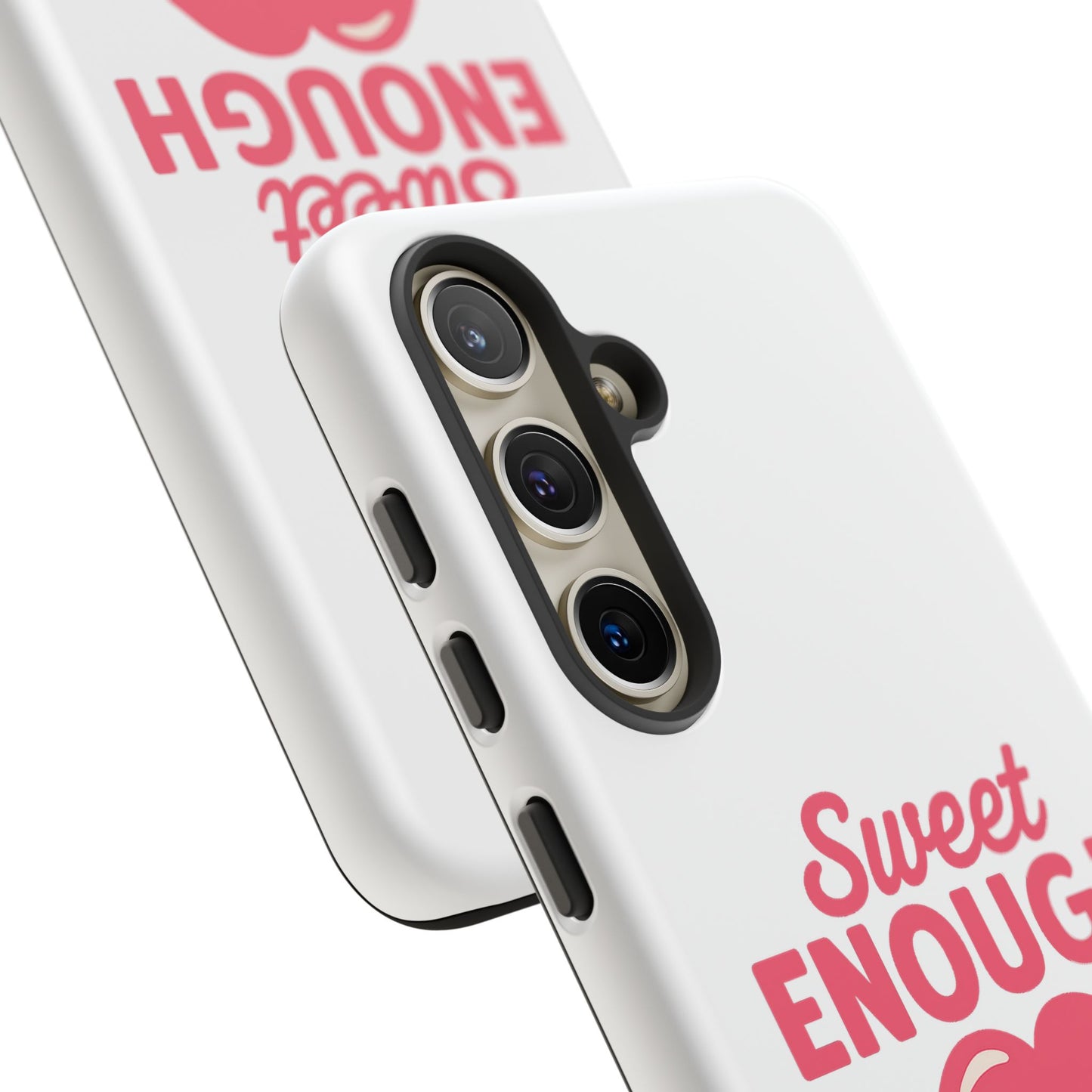 Sweet Enough Phone Case, Cute Gift for Food Lovers, Phone Accessories for Her, Fun Cell Phone Cover, Valentine’s Day Present