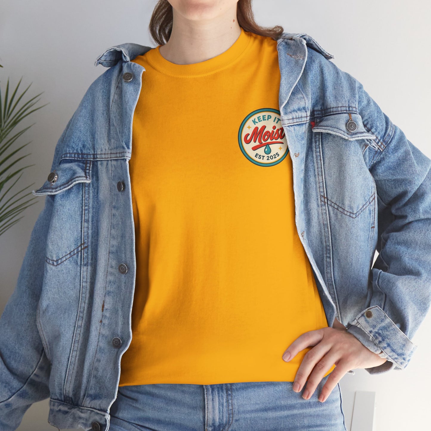 Keep It Moist Tee - Fun Unisex Jersey Shirt, Perfect for Summer Concerts, Birthdays, BBQs, Casual Wear, Gift Idea