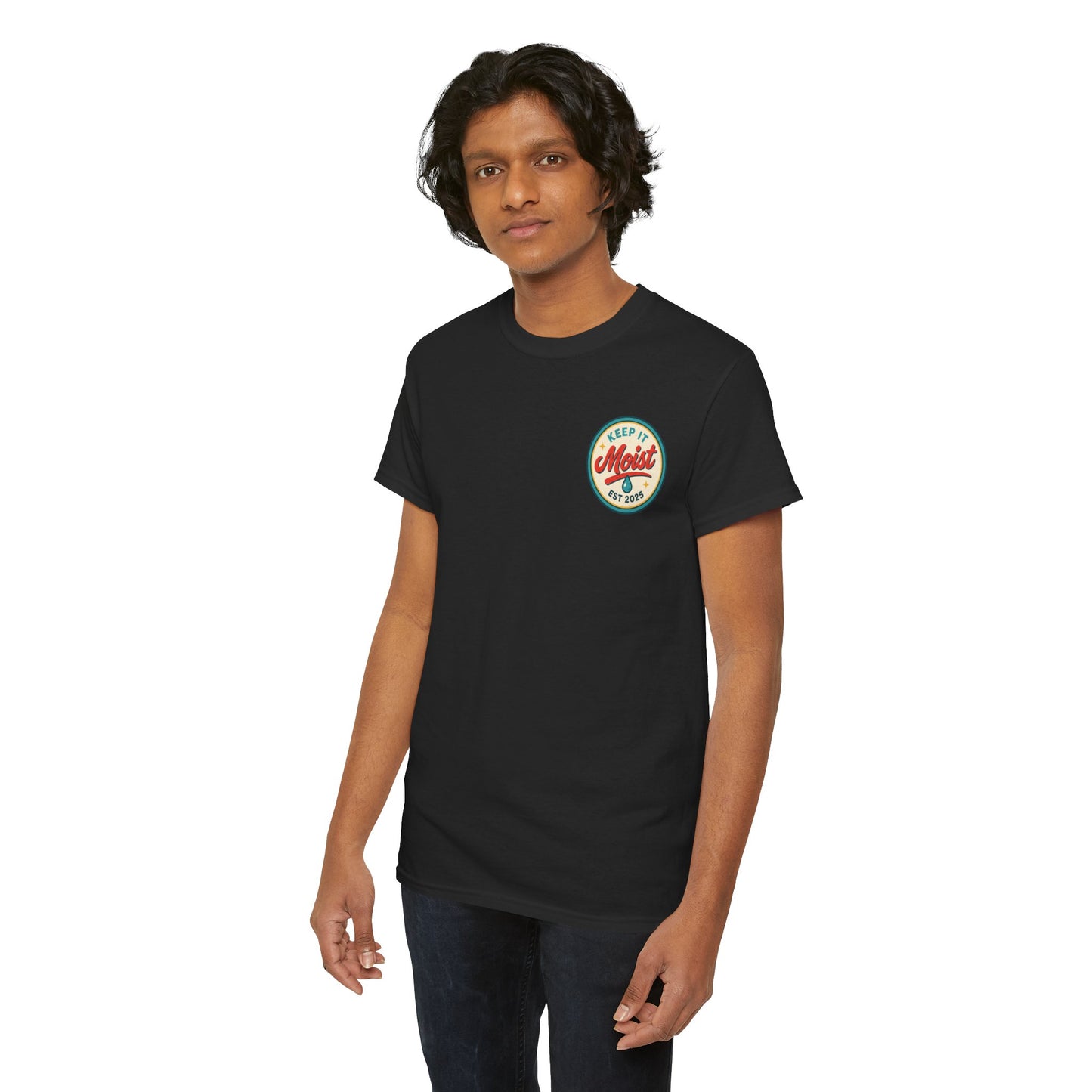 Keep It Moist Tee - Fun Unisex Jersey Shirt, Perfect for Summer Concerts, Birthdays, BBQs, Casual Wear, Gift Idea