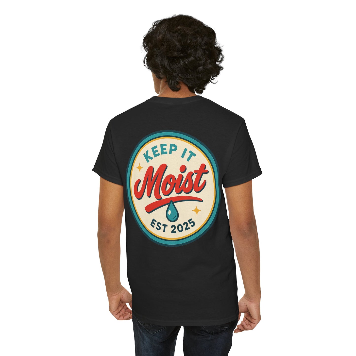 Keep It Moist Tee - Fun Unisex Jersey Shirt, Perfect for Summer Concerts, Birthdays, BBQs, Casual Wear, Gift Idea