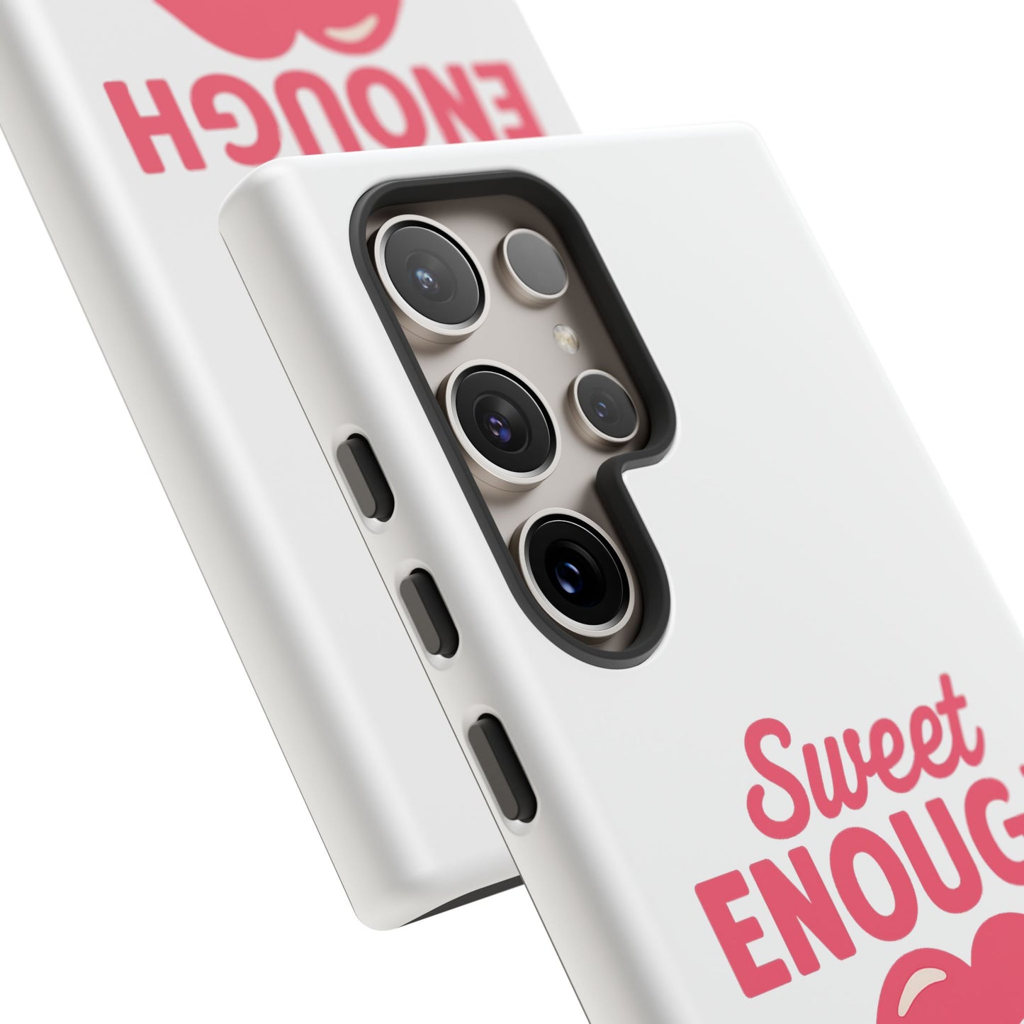 Sweet Enough Phone Case, Cute Gift for Food Lovers, Phone Accessories for Her, Fun Cell Phone Cover, Valentine’s Day Present