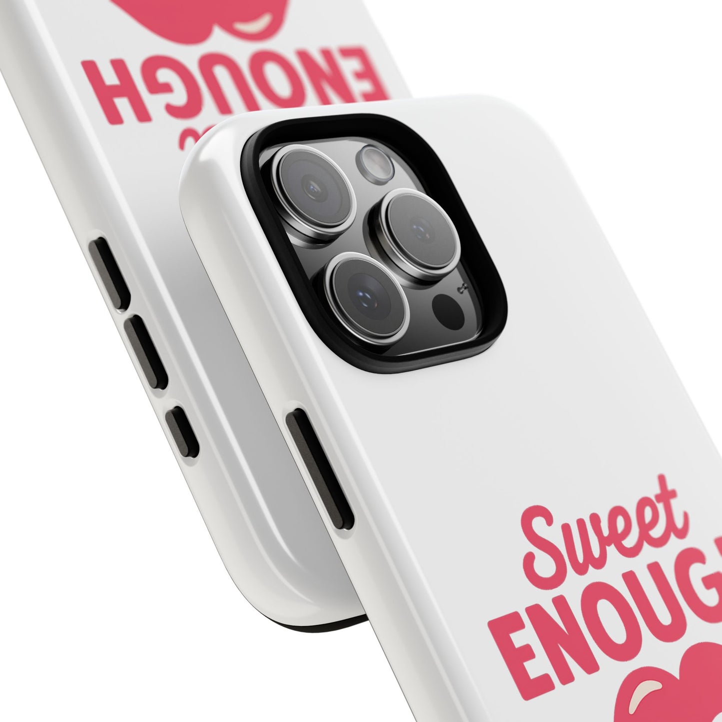 Sweet Enough Phone Case, Cute Gift for Food Lovers, Phone Accessories for Her, Fun Cell Phone Cover, Valentine’s Day Present