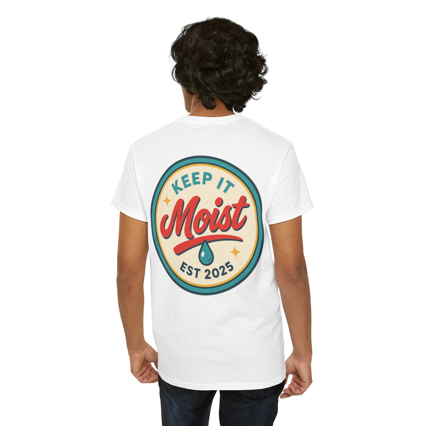 Keep It Moist Tee - Fun Unisex Jersey Shirt, Perfect for Summer Concerts, Birthdays, BBQs, Casual Wear, Gift Idea