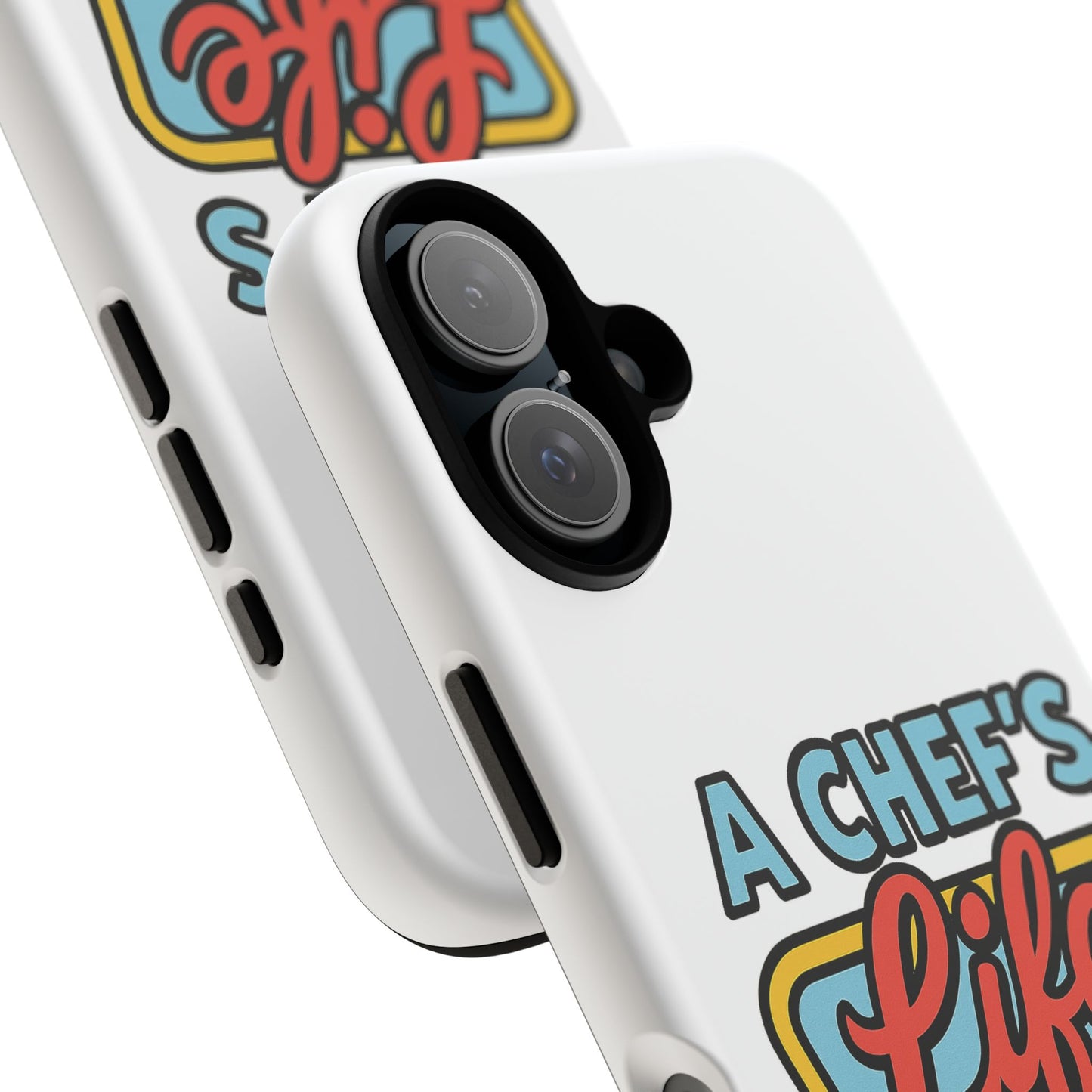 Chef Phone Case, Culinary Gift, Foodie Accessory, A Chef's Life, Kitchen Decor, Durable Phone Cover
