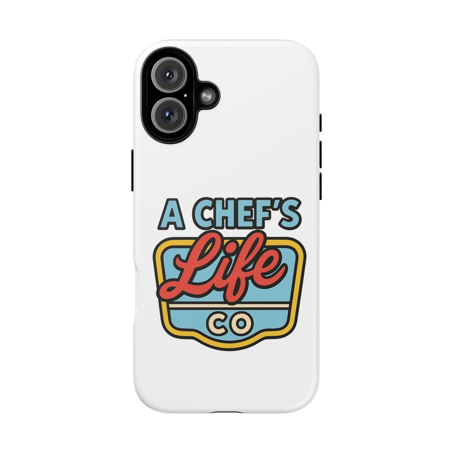 Chef Phone Case, Culinary Gift, Foodie Accessory, A Chef's Life, Kitchen Decor, Durable Phone Cover