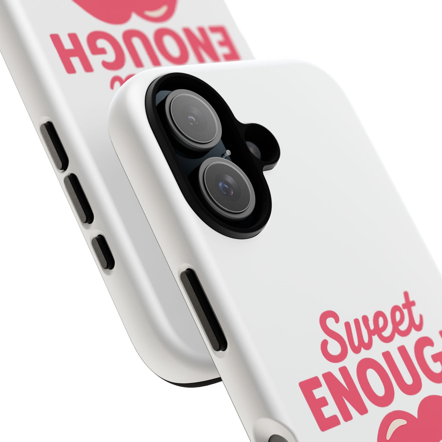 Sweet Enough Phone Case, Cute Gift for Food Lovers, Phone Accessories for Her, Fun Cell Phone Cover, Valentine’s Day Present