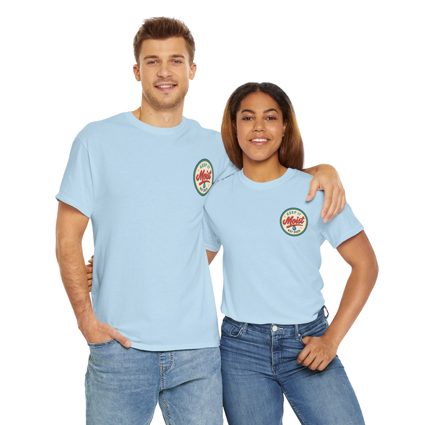 Keep It Moist Tee - Fun Unisex Jersey Shirt, Perfect for Summer Concerts, Birthdays, BBQs, Casual Wear, Gift Idea