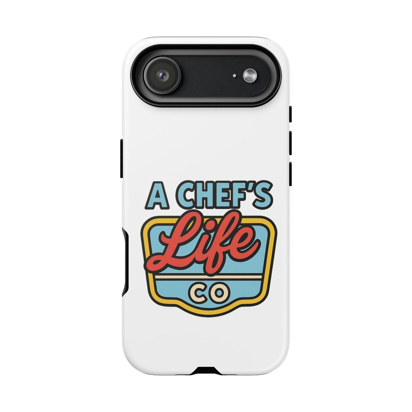 Chef Phone Case, Culinary Gift, Foodie Accessory, A Chef's Life, Kitchen Decor, Durable Phone Cover