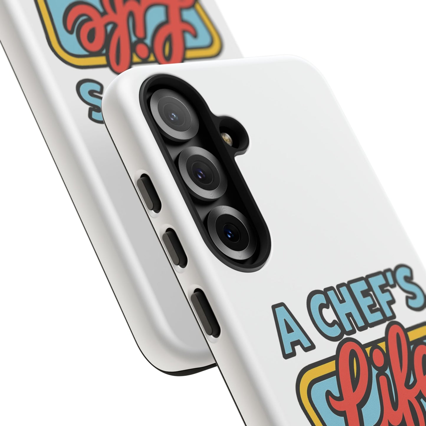 Chef Phone Case, Culinary Gift, Foodie Accessory, A Chef's Life, Kitchen Decor, Durable Phone Cover