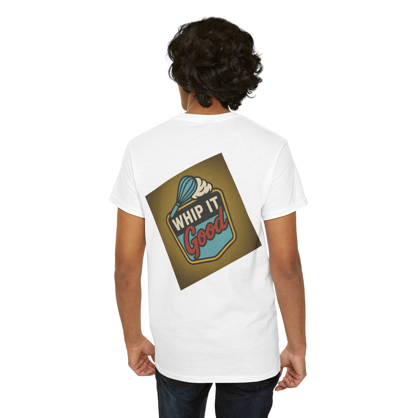 Whip It Good Retro Tee, Fun Graphic T-Shirt, Foodie Gift, Novelty Wear, Kitchen Humor Shirt, Cooking Lover Top