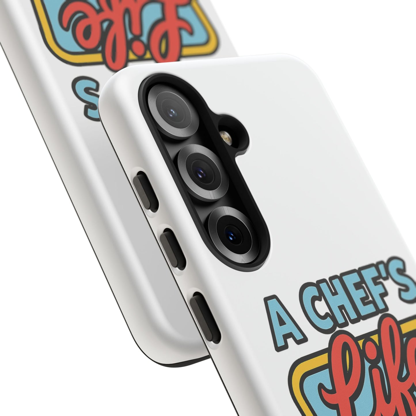 Chef Phone Case, Culinary Gift, Foodie Accessory, A Chef's Life, Kitchen Decor, Durable Phone Cover