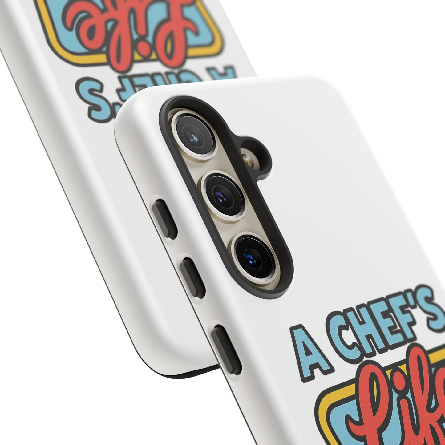 Chef Phone Case, Culinary Gift, Foodie Accessory, A Chef's Life, Kitchen Decor, Durable Phone Cover